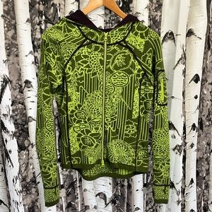 Warm Wool-Blend Athleisure Zip-Up Hoodie Sweater